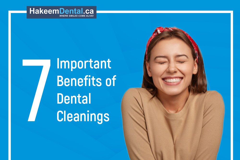 7 Important Benefits of Dental Cleanings